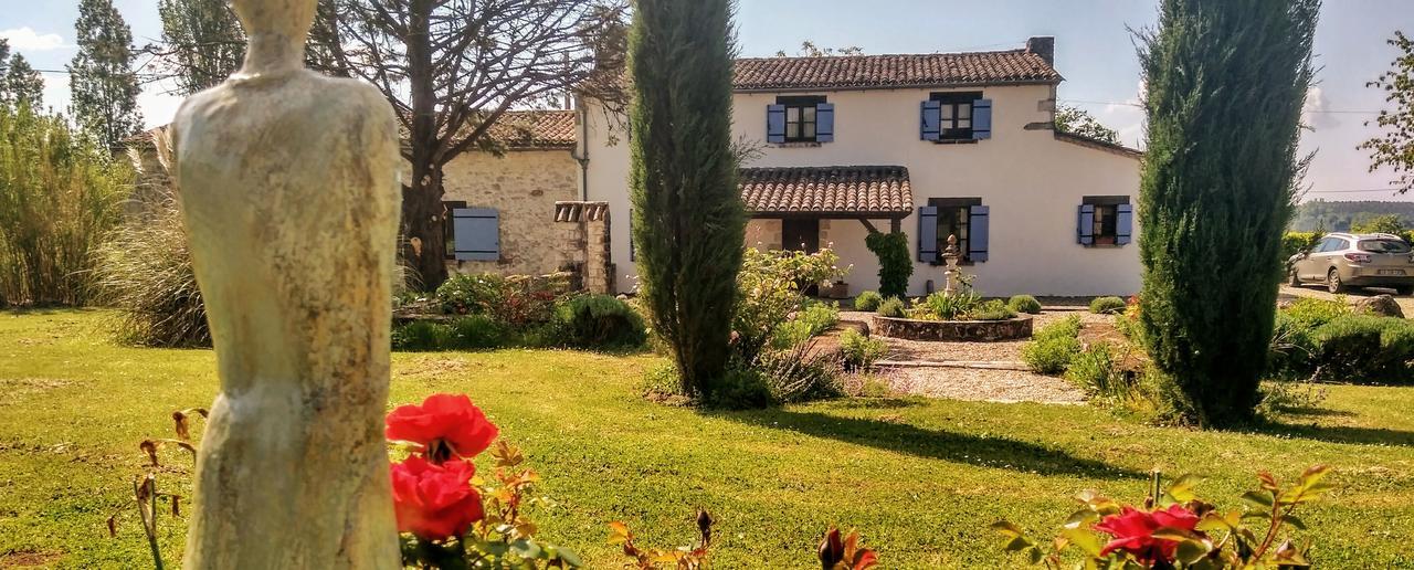 Luxury B&B Maison A Votre Sante, In Bordeaux Wine Region Savignac-de-Duras Exterior foto